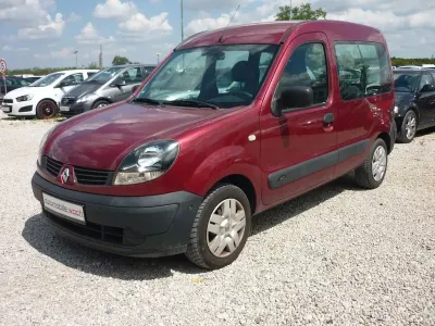 Gebraucht Renault Kangoo 68 PS (50 kW) 2008 Rot Van / Kleinbus