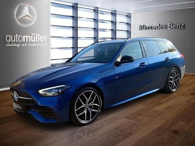 Gebraucht Mercedes C220 AMG 197 PS (144 kW) 2023 Blau Limousine