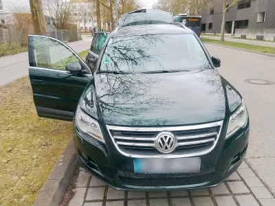 Second-hand VW Tiguan 150 CP (110 kW) 2010 Verde SUV