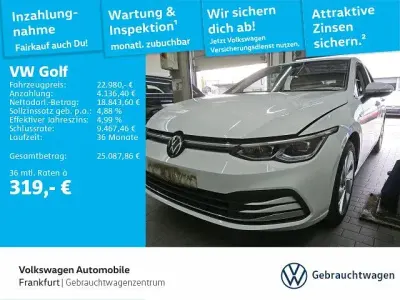 Gebraucht VW Golf VIII Style 131 PS (96 kW) 2024 Pure white Limousine