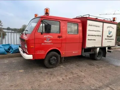 Brugt VW LT 75 HK (55 kW) 1992 Rød MPV