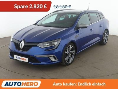 Gebraucht Renault Mégane GrandTour GT 163 PS (119 kW) 2018 Blau Kombi