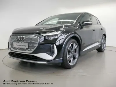 Brugt Audi Q4 e-tron S-Line 194 kW (265 HK) 2022 Sort SUV