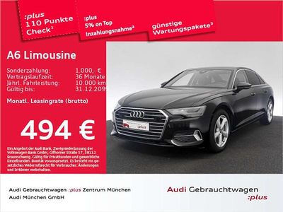 Mythosschwarz metallic Gebraucht 2023 Audi A6 Advanced Limousine | 37.516 € (Guter Preis)