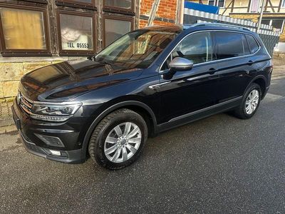 Gebraucht VW Tiguan Allspace Highline 150 PS (110 kW) 2017 Schwarz SUV