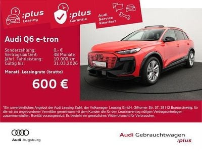 Gebraucht Audi Q6 e-tron Sport 284 kW (387 PS) 2025 Rot SUV