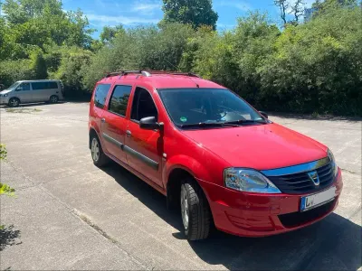 Gebraucht Dacia Logan 2009 Rot Kleinwagen