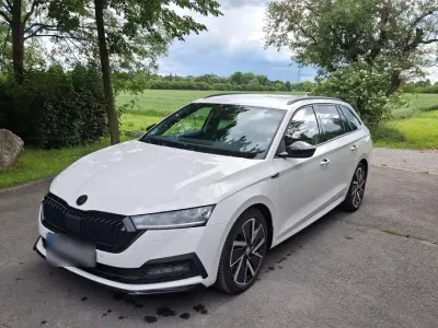 Gebraucht Skoda Octavia SportLine 190 PS (139 kW) 2023 Schwarz Limousine