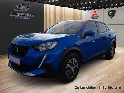 Gebraucht Peugeot e-2008 100 kW (136 PS) 2021 Vertigo blau metallik SUV