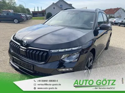 Neu Skoda Kamiq Monte Carlo 150 PS (110 kW) 2025 Schwarz SUV