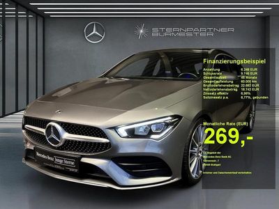 Metalliclack mountaingrau Gebraucht 2021 Mercedes CLA200 Shooting Brake AMG Kombi | 24.290 € (Fairer Preis)