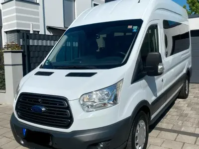 Gebraucht Ford Transit Trend 170 PS (125 kW) 2019 Weiß Van / Kleinbus