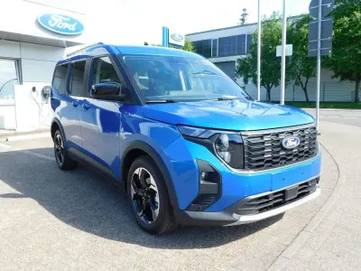 Nowe Ford Tourneo Courier Active 125 KM (91 kW) 2026 Niebieski Minivan