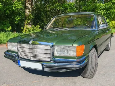 Second-hand Mercedes 350 SE 205 CP (150 kW) 1978 Verde Berlinǎ