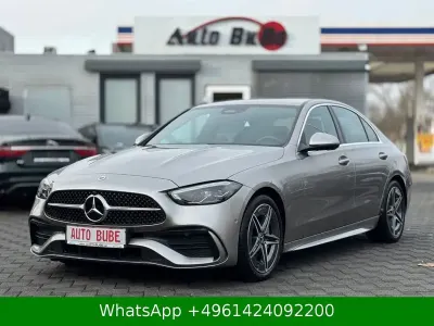 Gebraucht Mercedes C220 AMG line 220 PS (161 kW) 2023 Silber Limousine