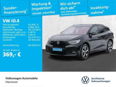 Grenadillschwarz metallic Gebraucht 2025 VW ID.4 GTX SUV | 42.990 € (Fairer Preis)