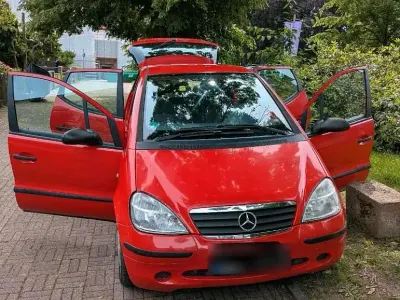Gebraucht Mercedes A160 2000 Rot Kleinwagen