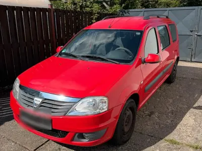Gebraucht Dacia Logan MCV 105 PS (77 kW) 2011 Rot Kombi
