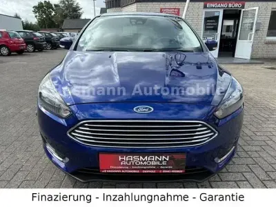 Gebraucht Ford Focus Titanium 120 PS (88 kW) 2015 Blau Kombi