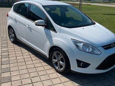 Gebraucht Ford C-MAX Trend 125 PS (91 kW) 2014 Weiß Van / Kleinbus