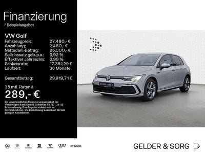 Gebraucht VW Golf VIII R-line 150 PS (110 kW) 2022 Reflexsilber metallic Limousine