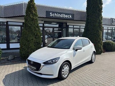 Gebraucht Mazda 2 Kizoku 90 PS (66 kW) 2021 Satinweiß metallic (metallic) Kleinwagen