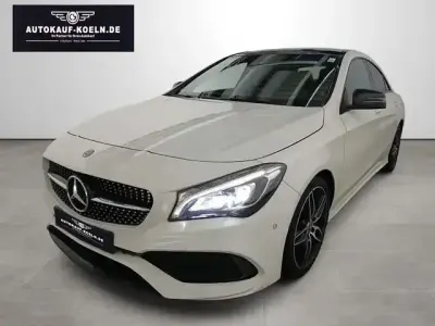 Brugt Mercedes CLA180 AMG line 122 HK (89 kW) 2017 Hvid Sedan