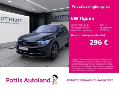Gebraucht VW Tiguan Active 150 PS (110 kW) 2022 Schwarz SUV