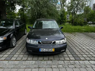 Używany Saab 9-5 170 KM (125 kW) 2000 Niebieski Sedan/Limuzyna