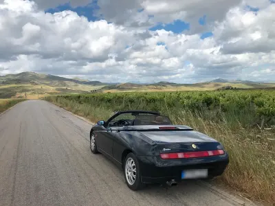 Gebraucht Alfa Romeo Spider 155 PS (114 kW) 2000 Schwarz Cabrio