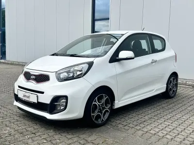 Gebraucht Kia Picanto Spirit 86 PS (63 kW) 2012 Weiß Kleinwagen