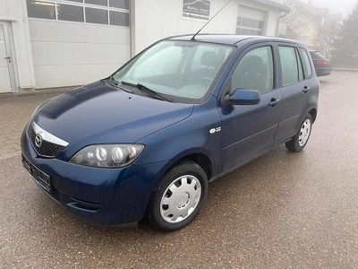 Gebraucht Mazda 2 80 PS (58 kW) 2006 Blau Kleinwagen