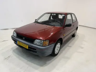 Gebraucht Toyota Starlet 75 PS (55 kW) 1991 Rot Kleinwagen