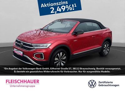 Gebraucht VW T-Roc Cabriolet Goal 150 PS (110 kW) 2025 Rot Cabrio
