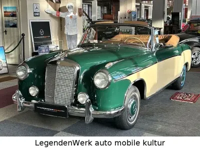 Brugt Mercedes 220 Classic 106 HK (77 kW) 1957 Grøn Cabriolet