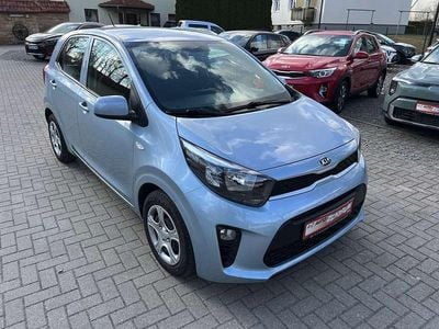 Gebraucht Kia Picanto Edition 7 67 PS (49 kW) 2018 (cu3) celestial blue met. Kleinwagen