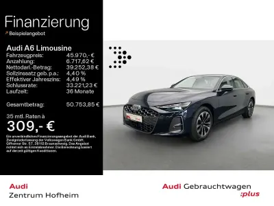 Gebraucht Audi A6 Advanced 204 PS (150 kW) 2025 Firmamentblau metallic Limousine