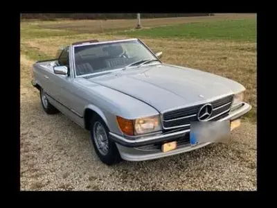 Gebraucht Mercedes SL500 231 PS (169 kW) 1983 Silber Cabrio