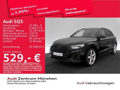 Gebraucht Audi SQ5 Ambiente 341 PS (250 kW) 2022 Mythosschwarz metallic SUV