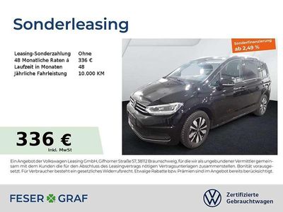 Gebraucht VW Touran Goal 150 PS (110 kW) 2025 Grenadillschwarz metallic Van / Kleinbus