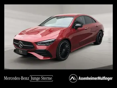 Gebraucht Mercedes CLA200 AMG 150 PS (110 kW) 2025 Manufaktur patagonienrot metal Coupé