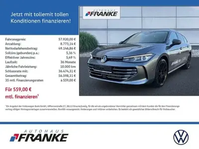 Gebraucht VW Passat Elegance 177 PS (130 kW) 2025 Diabasgrau metallic Kombi