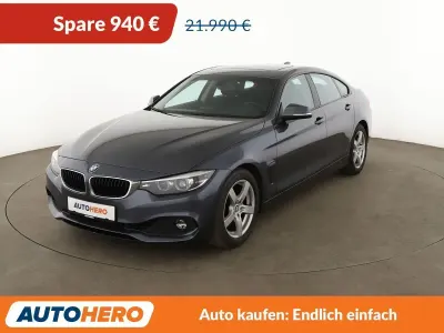 Gebraucht BMW 420 Advantage 184 PS (135 kW) 2018 Grau Coupé