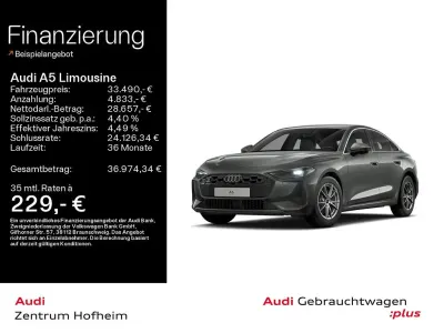 Gebraucht Audi A5 Sport 150 PS (110 kW) 2025 Chronosgrau metallic Limousine