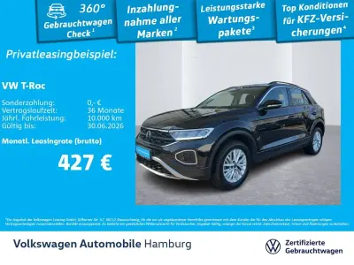 Brugt VW T-Roc Life 150 HK (110 kW) 2023 Sort SUV