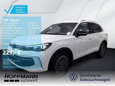 Gebraucht VW Tiguan 150 PS (110 kW) 2025 Weiß SUV