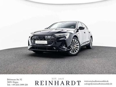 Gebraucht Audi e-tron Sportback S-Line 300 kW (408 PS) 2023 Mythosschwarz metallic SUV