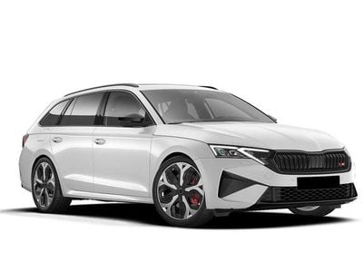 Neu Skoda Octavia RS 265 PS (194 kW) 2026 Moonweiß perleffekt Kombi