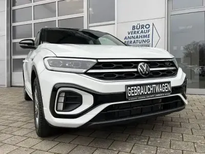 Usata VW T-Roc R-line 150 CV (110 kW) 2022 Bianco SUV