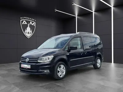 Gebraucht VW Caddy Highline 150 PS (110 kW) 2017 Deep black perleffekt Van / Kleinbus
